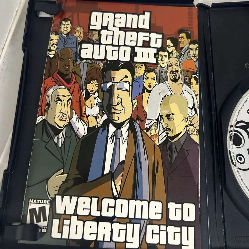 Grand Theft Auto III w/ Poster And Manual And Medal Of Honor PlayStation 2